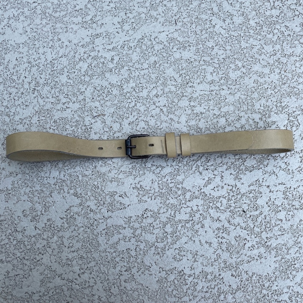 Tan Leather Calvin Klein Belt